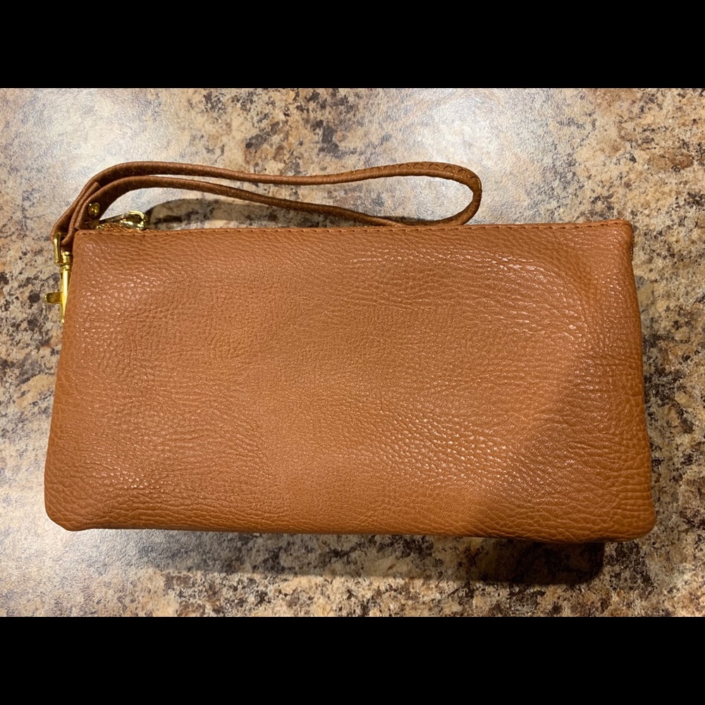 Humble Chic vegan leather wristlet #4